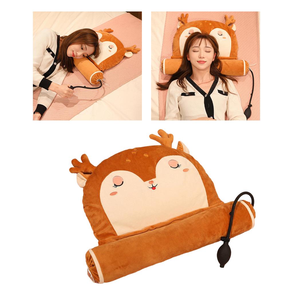 Neck Pillow Support Brace  Pillow  Inflatable for Travel