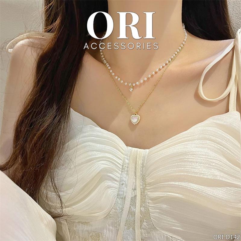 Dây chuyền nữ dáng dài Eulalia xinh xắn đáng yêu ORI ACCESSORIES D142