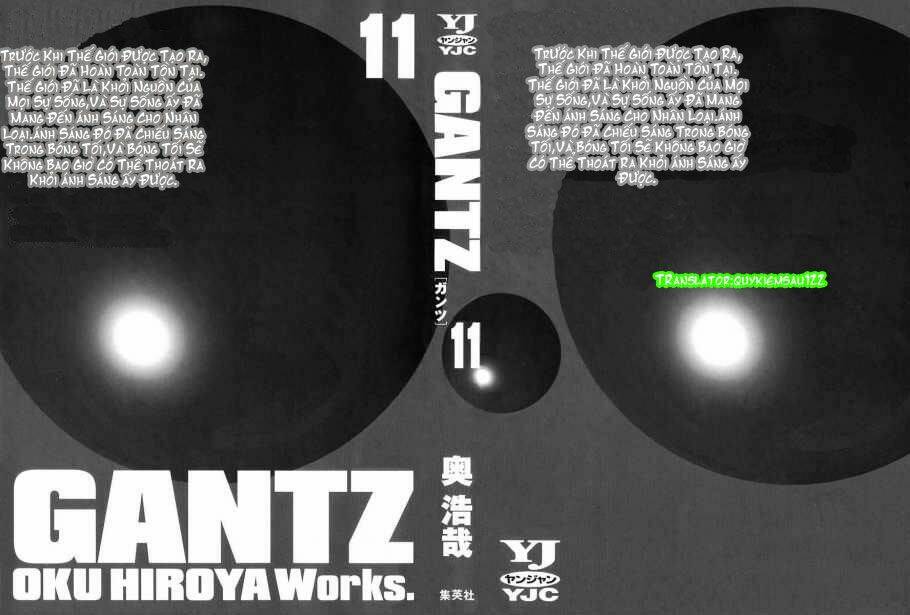 Gantz Chapter 179: Không dấu vết - Trang 0