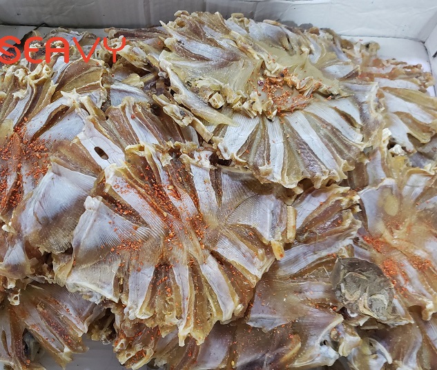 Đặc Sản Nha Trang - Cá Đuối Khô Nguyên Miếng, Seavy Gói 500 Gram
