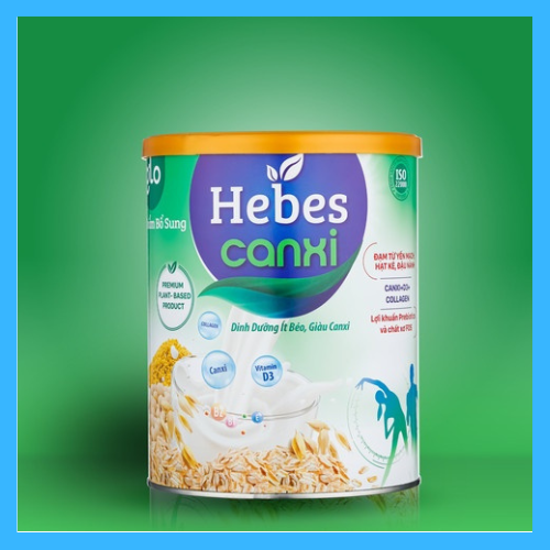 Sữa Hạt Xương Khớp Hebes Canxi Hộp 800G Cho Người Loãng Xương