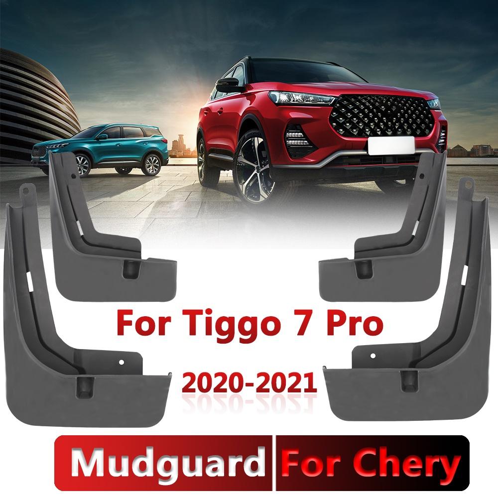 FENDER Set 4 tấm chắn bùn màu đen cho xe Chery Tiggo 7 Pro 2020-2021