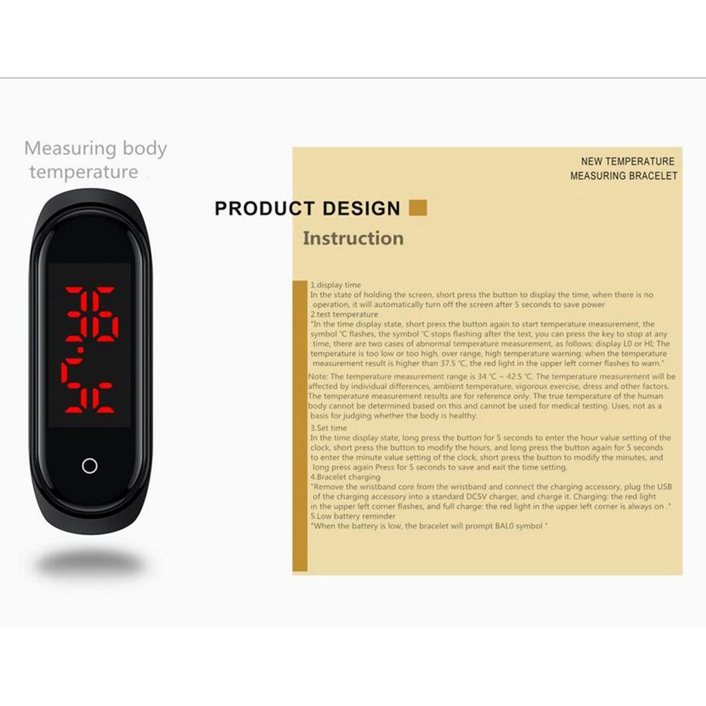 Intelligent LED Smart Bracelet