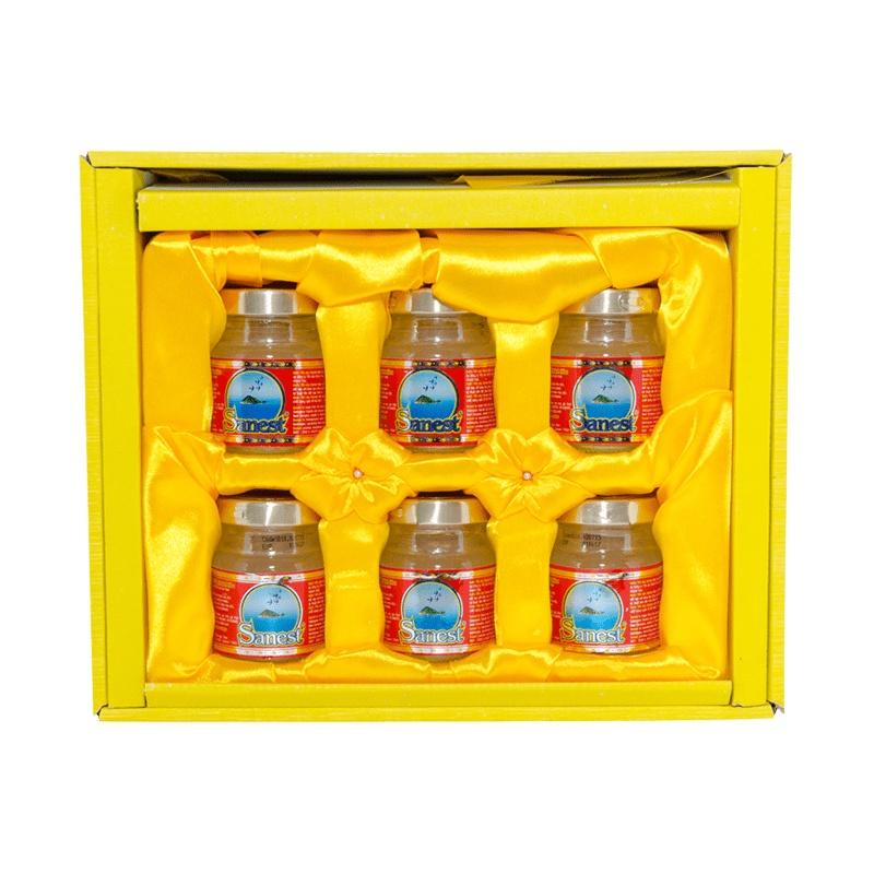 Nước Yến Sào Khánh Hòa Sanest Lọ 70ml Kiêng, Hộp 6 Lọ - 029H6 CHÍNH HÃNG