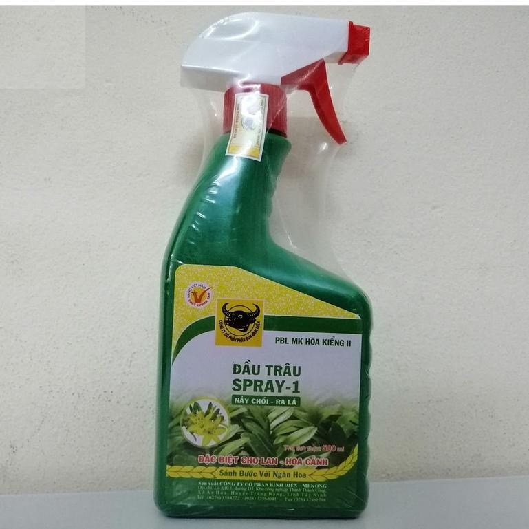 Phân Đầu Trâu Spray 1 (Nảy Chồi Ra Lá) Dung tích 500ml - KNS3749