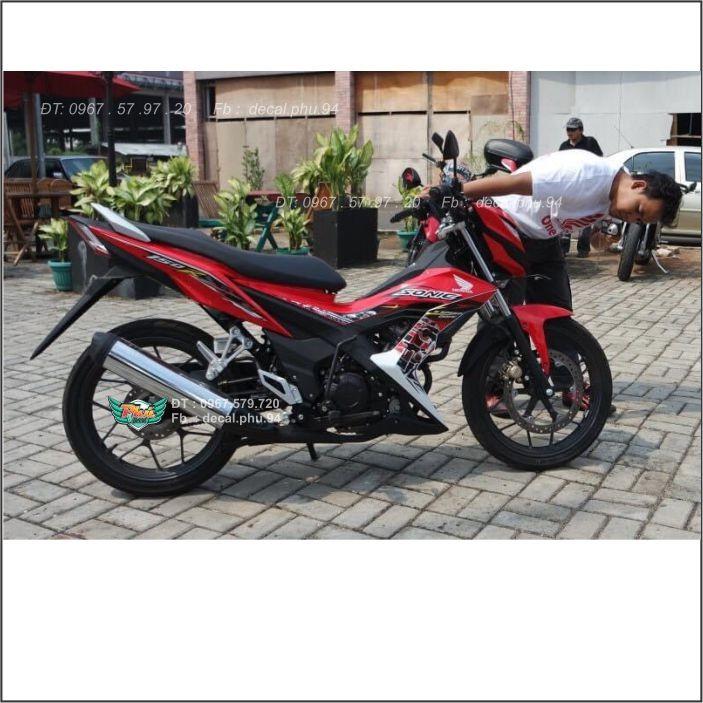Tem Rời Sonic Đỏ đen Thái Lan