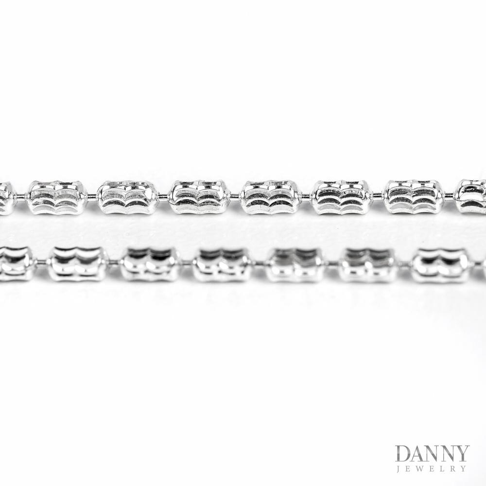 Dây chuyền Nữ Bạc 925 Danny Jewelry Xi Bạch Kim AI0Y0047