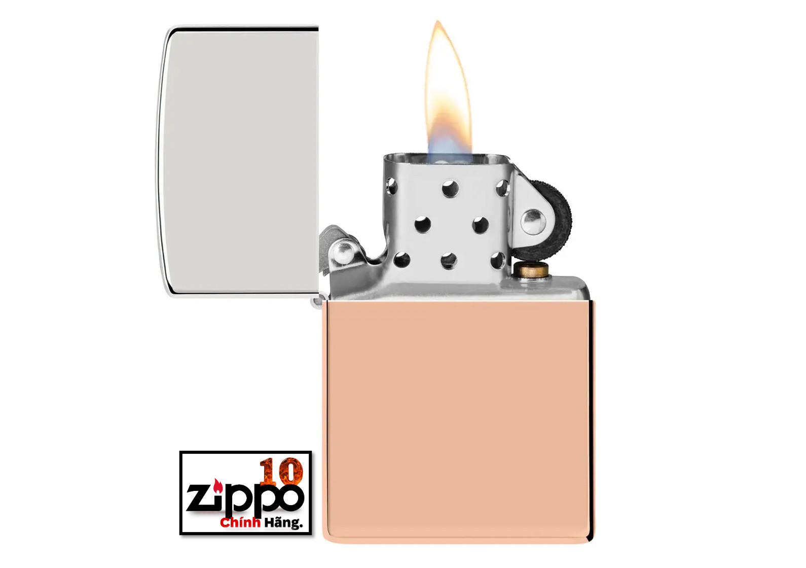 Bật lửa ZIPPO 48694 Bimetal (Copper Bottom) - Chính hãng 100%