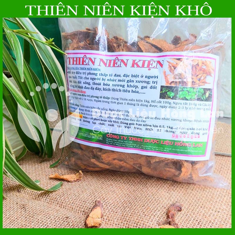 Thiên Niên Kiện khô sạch 500gram