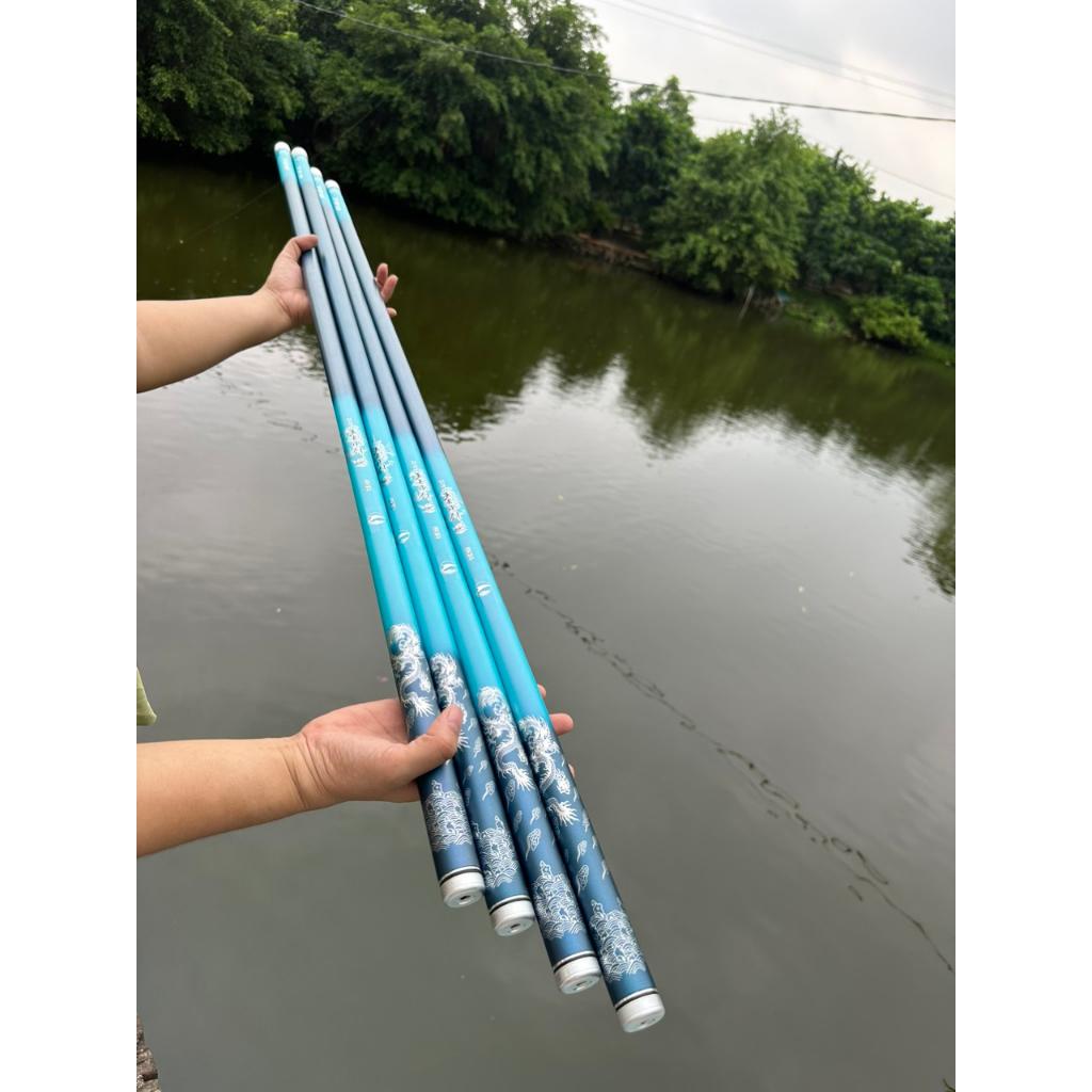 Cần câu BẠCH LONG CHI VƯƠNG 6h tặng kèm ngọn phụ