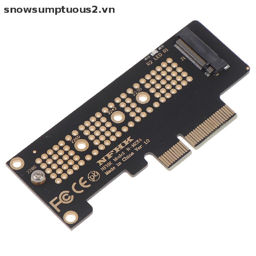 Thẻ Chuyển Đổi Giao Diện Phím m.2 NVMe ssd ngff Sang pcie 3.0 x4