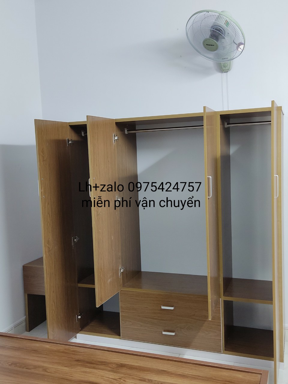 Tủ nhựa đài loan 4 cánh freeship