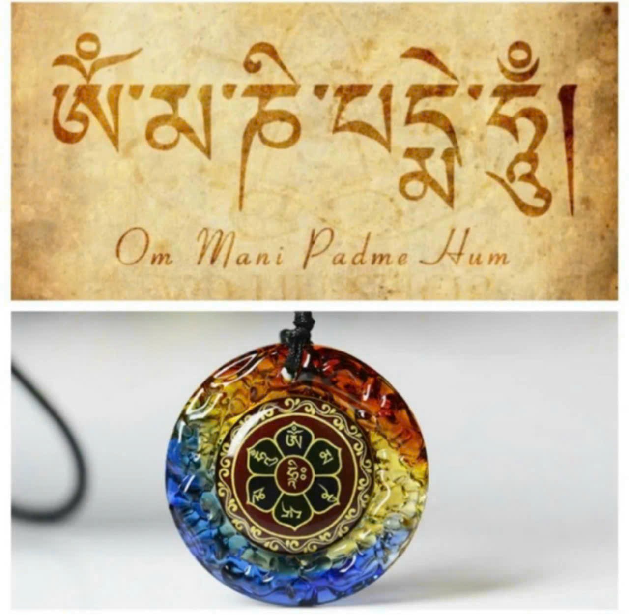 Dây chuyền Om Mani Padme Hum