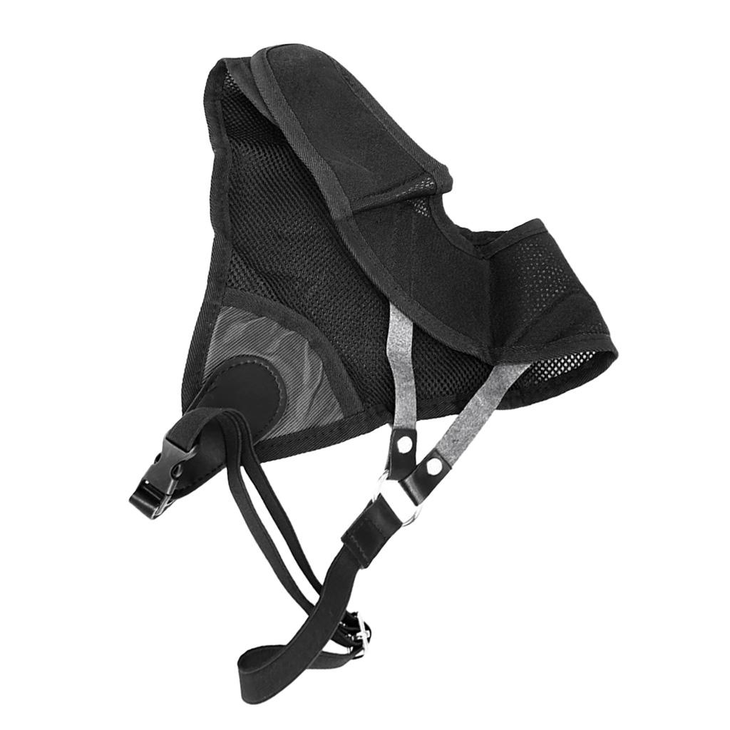 Adjustable Archery Chest Protector Guard Padded Mesh for Bow Hunting Safety