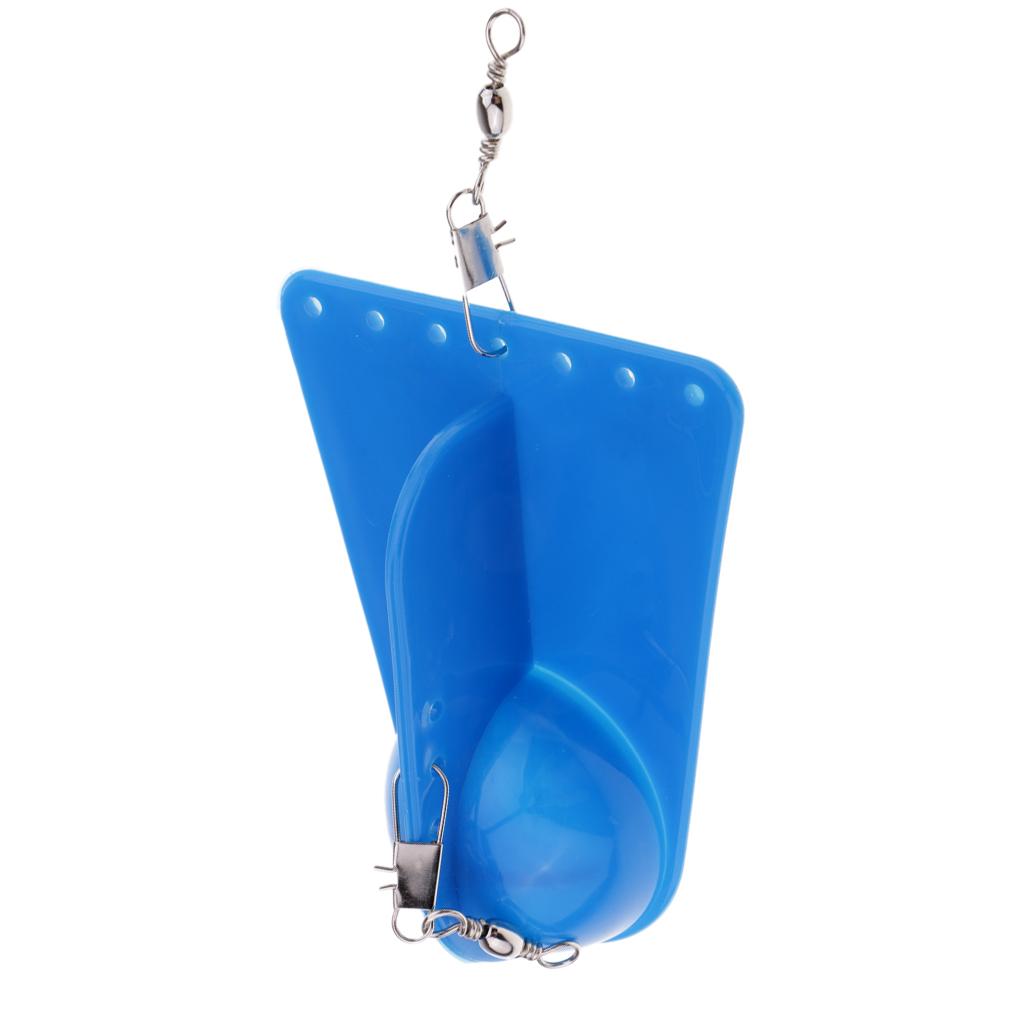 Deep Sea Trolling Planer Board Adjustable Weight Fishing Diving Diver Board