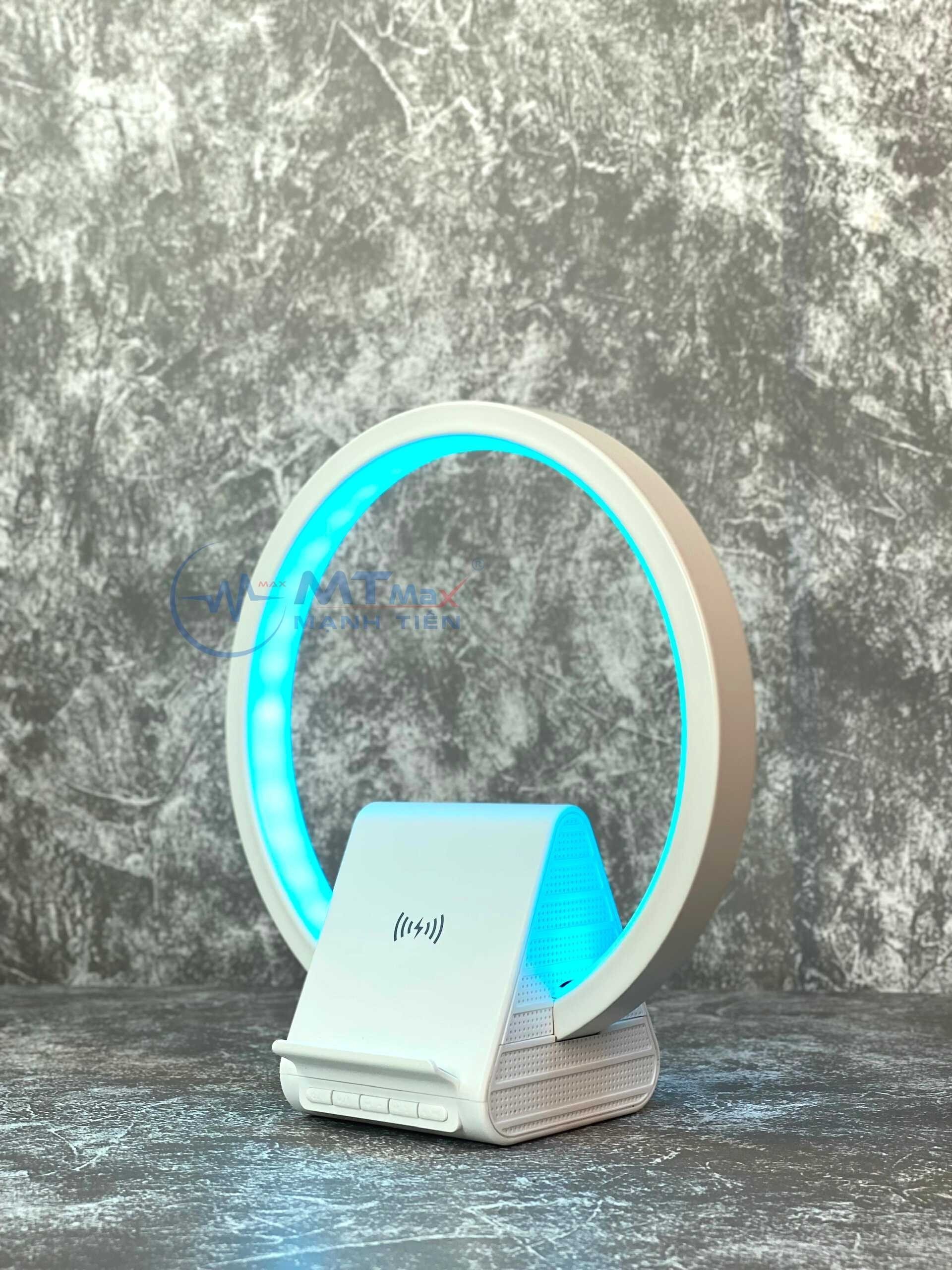 Loa Bluetooth BT256 Chế Độ Led RGB Tích Hợp Sạc Không Dây 10W Vẻ Đẹp Cuốn Hút Chuyên Dùng Nghe Nhạc, Decor, Trang Trí Bàn Làm Việc