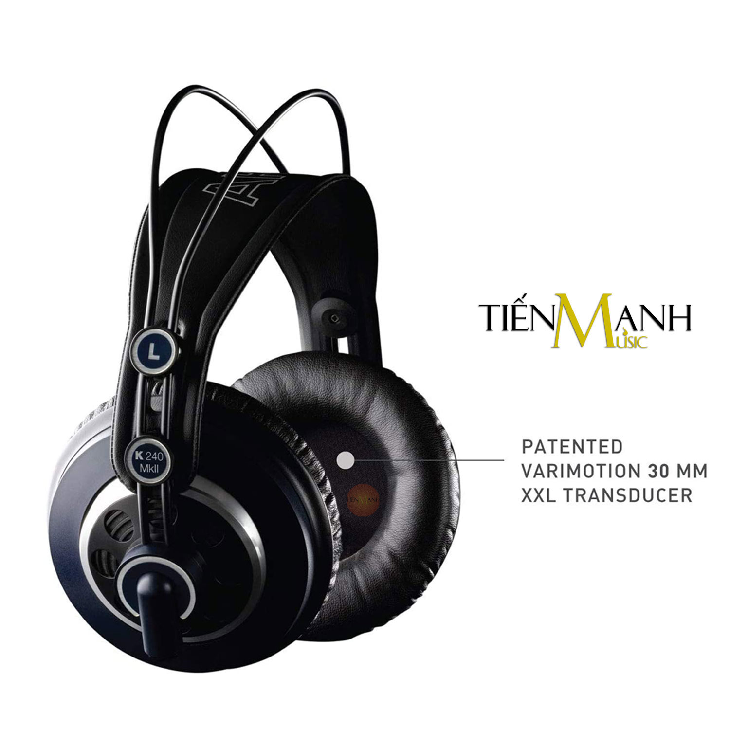 [Chính Hãng Mỹ] Tai Nghe Kiểm Âm AKG K240 MKII Pro Over-Ear Studio Monitor Headphones Professional K240 MK2 - Kèm Móng Gẩy DreamMaker