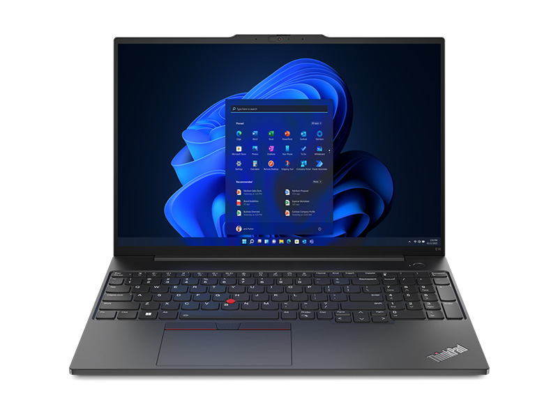Laptop Lenovo ThinkPad E16 Gen 1 ( 21JN00GKVA ) | Intel Core i5-13420H | Ram 16GB | 512GB SSD | Intel UHD | 16 inch WUXGA (1920x1200) | 3 cell 65W | No OS | 2Yrs - HÀNG CHÍNH HÃNG