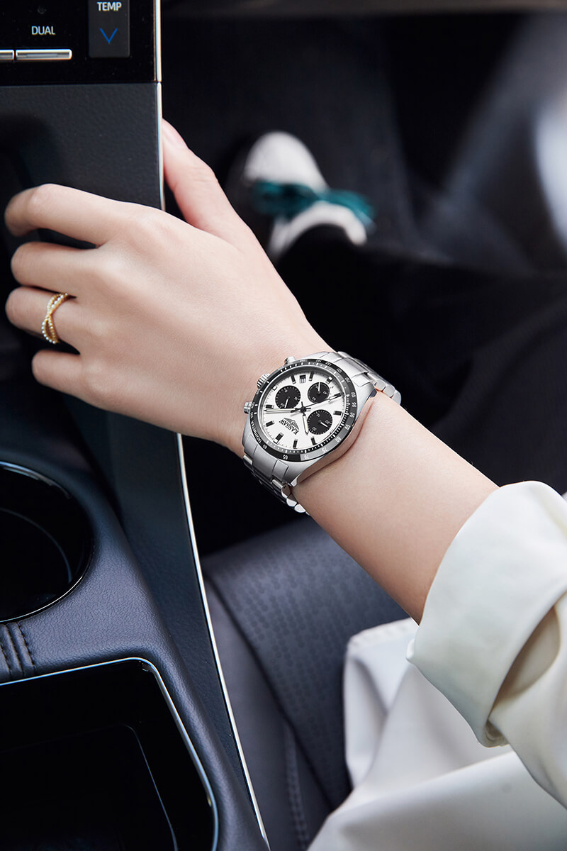 Đồng hồ nam chính hãng KASSAW Eco Drive K988-1 Kính sapphire ,chống xước,Chống nước ,BH 24 tháng