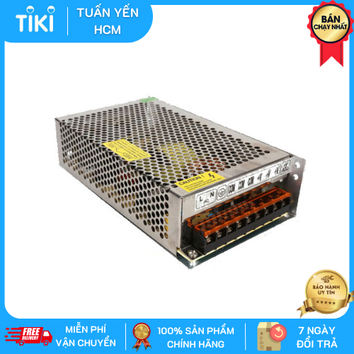 Nguồn 12V 10A - Bộ Chuyển Đổi Điện Áp 220V về 12V 10A - Chuẩn 80% Công Suất