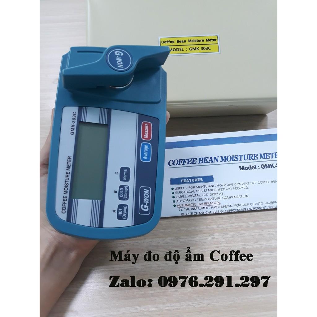 Máy đo độ ẩm Cafe - Máy đo độ ẩm Coffee GMK - 303C GWon Hàn Quốc.