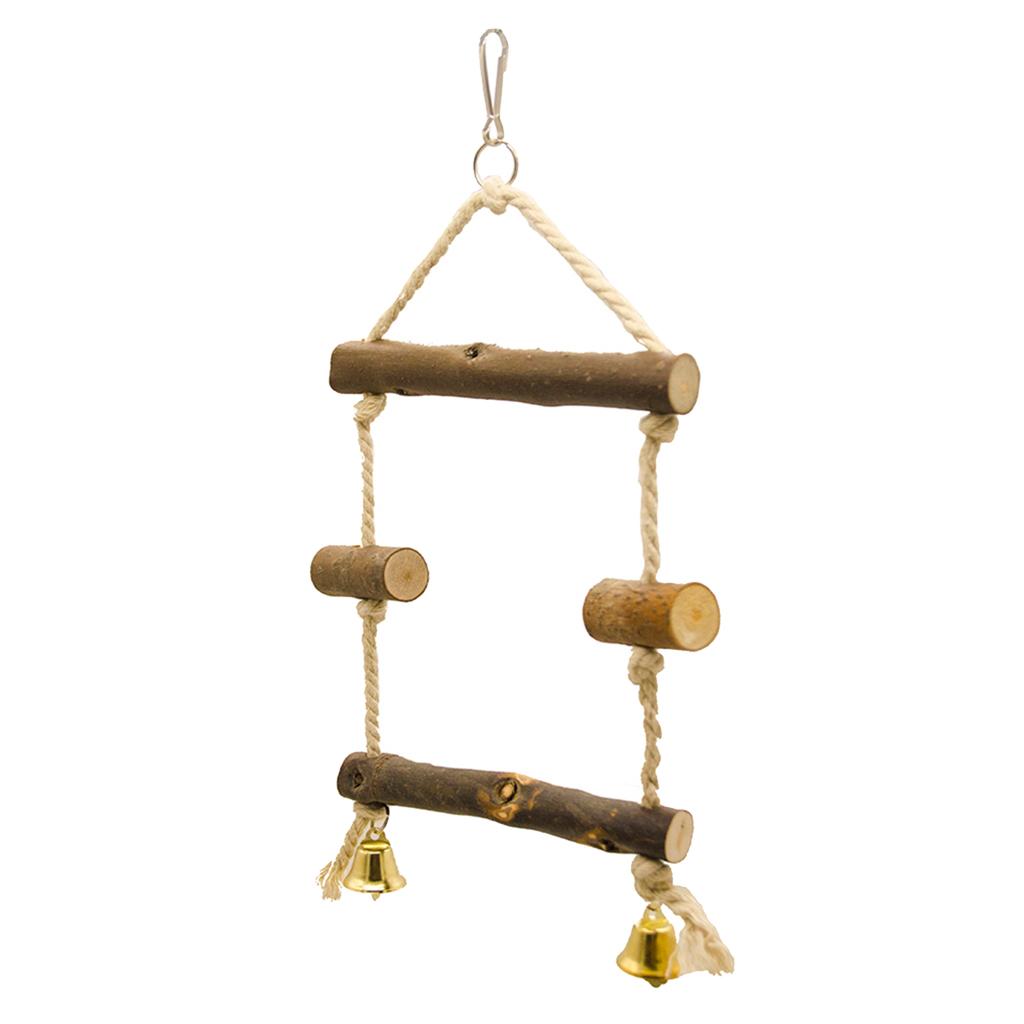 Bird Swing Pet Bird Parrot Parakeet Cage Hammock Swing Toy Hanging Toy S