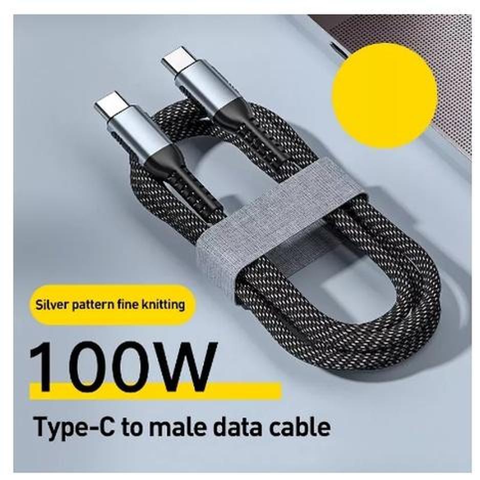Dây cáp sạc nhanh Usb C sang Usb Type C 100W 60W PD cao cấp