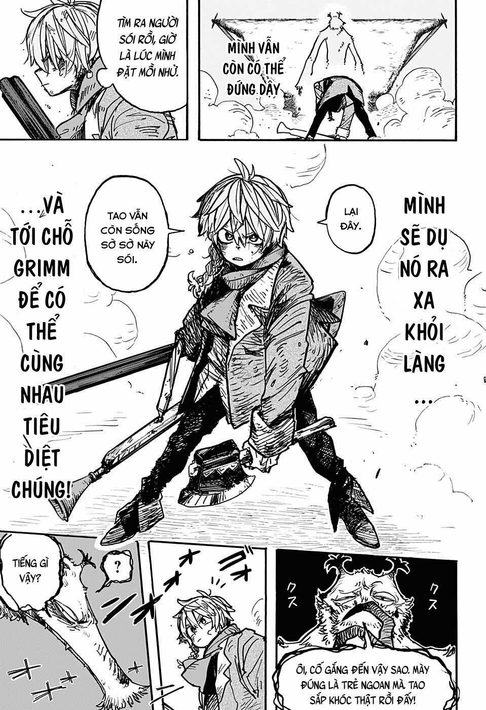 hội thợ săn: khăn đỏ chapter 3 10