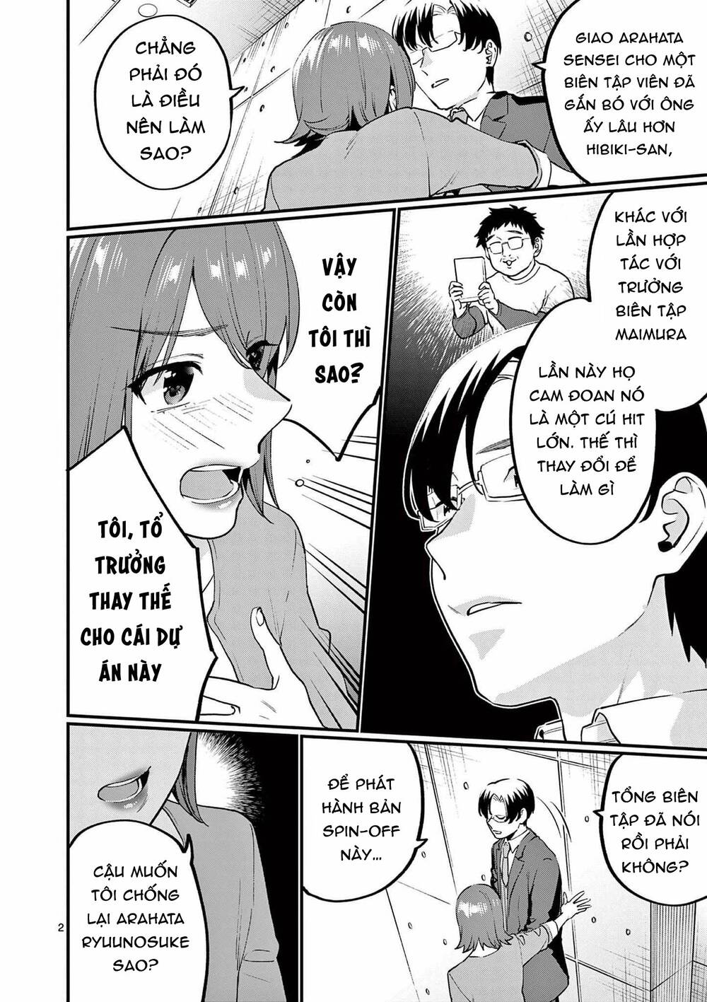 người cha chủ tịch đột nhiên mất tích, tôi phải gánh vác dự án hàng tỷ với ba nữ nhân viên chapter 10 3