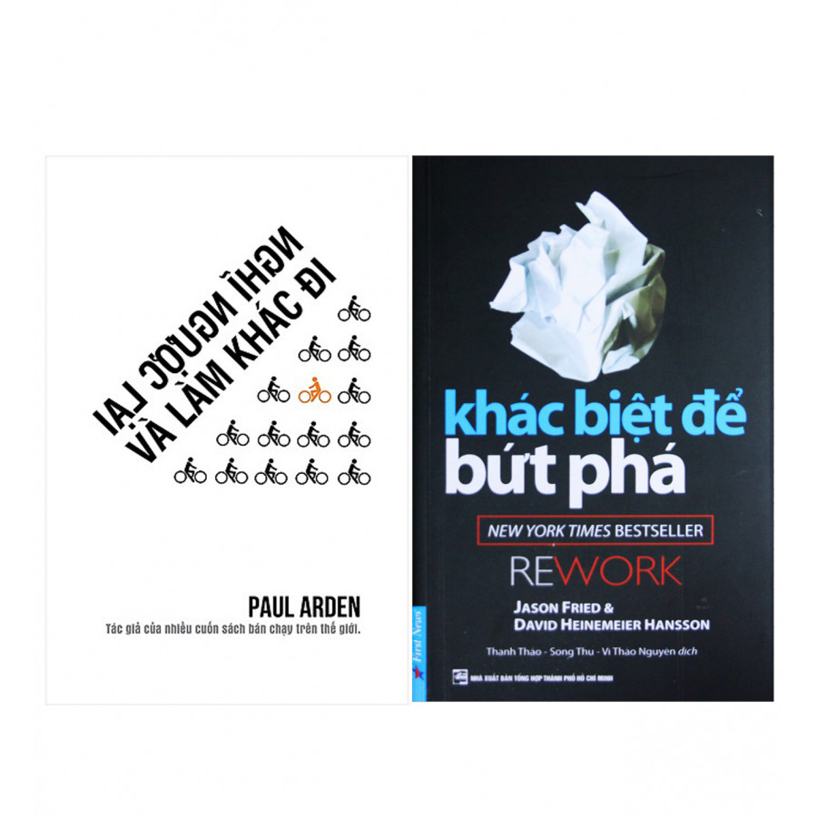 Combo Khác Biệt Để Bứt Phá (Tái Bản) + Nghĩ Ngược Lại Và Làm Khác Đi (Tái Bản 2018)