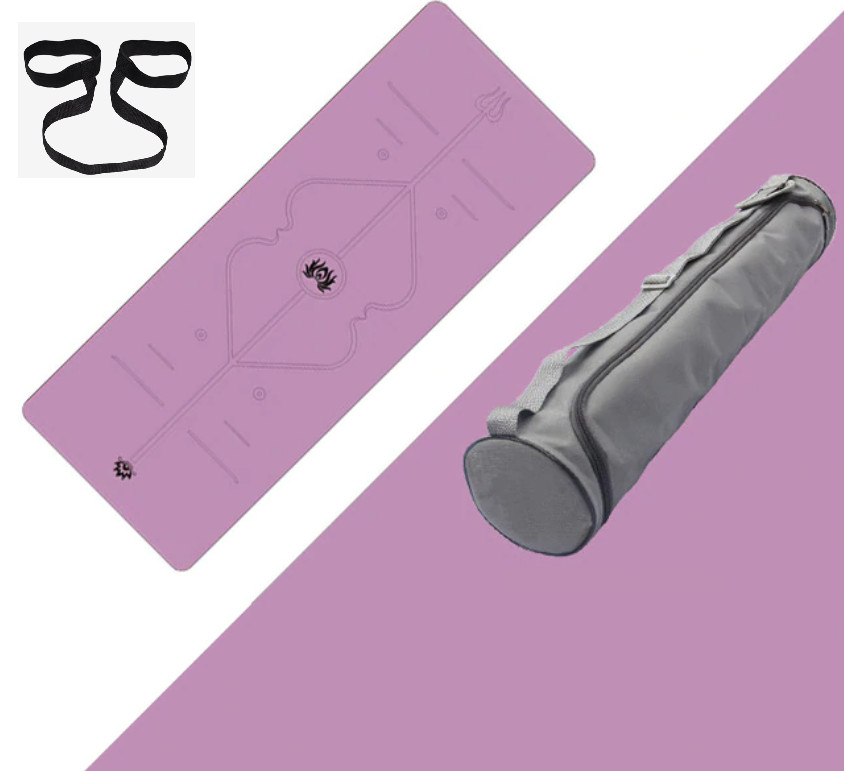 Thảm Yoga Cao Su Định Tuyến PU