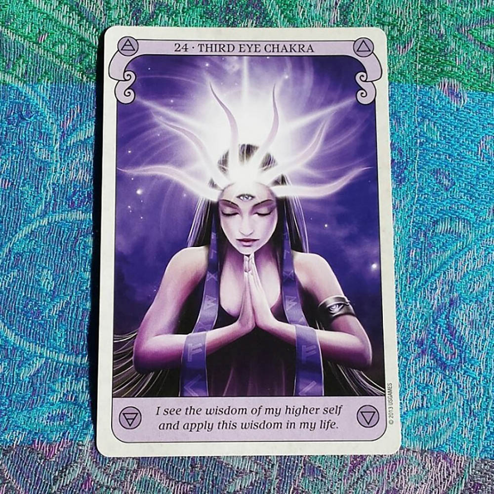 Bộ Bài Oracle Conscious Spirit Oracle Đá Thanh Tẩy
