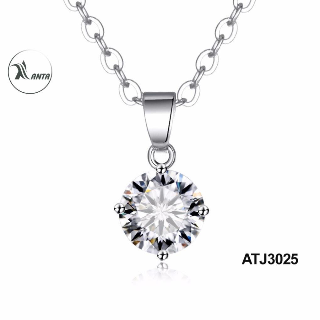 Dây chuyền bạc 925 Đính đá thời trang cho nữ ANTA Jewelry ATJ3025