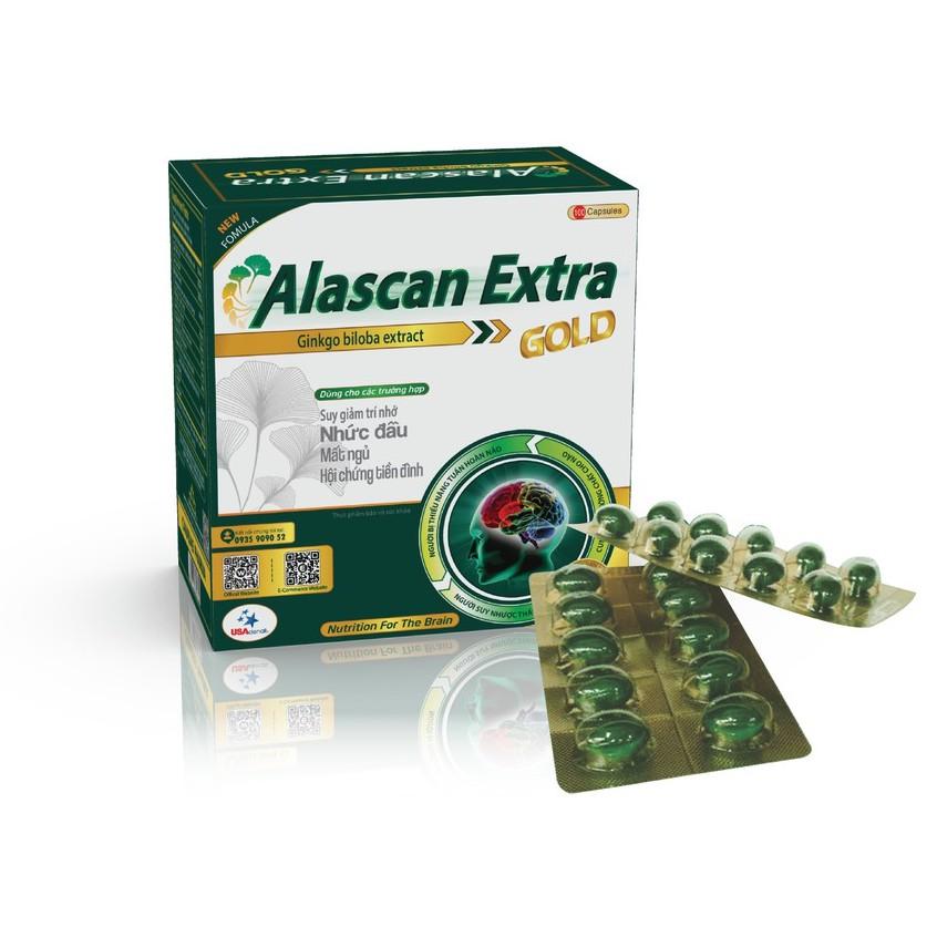 TPBVSK Alascan Extra Gold hộp 100 viên