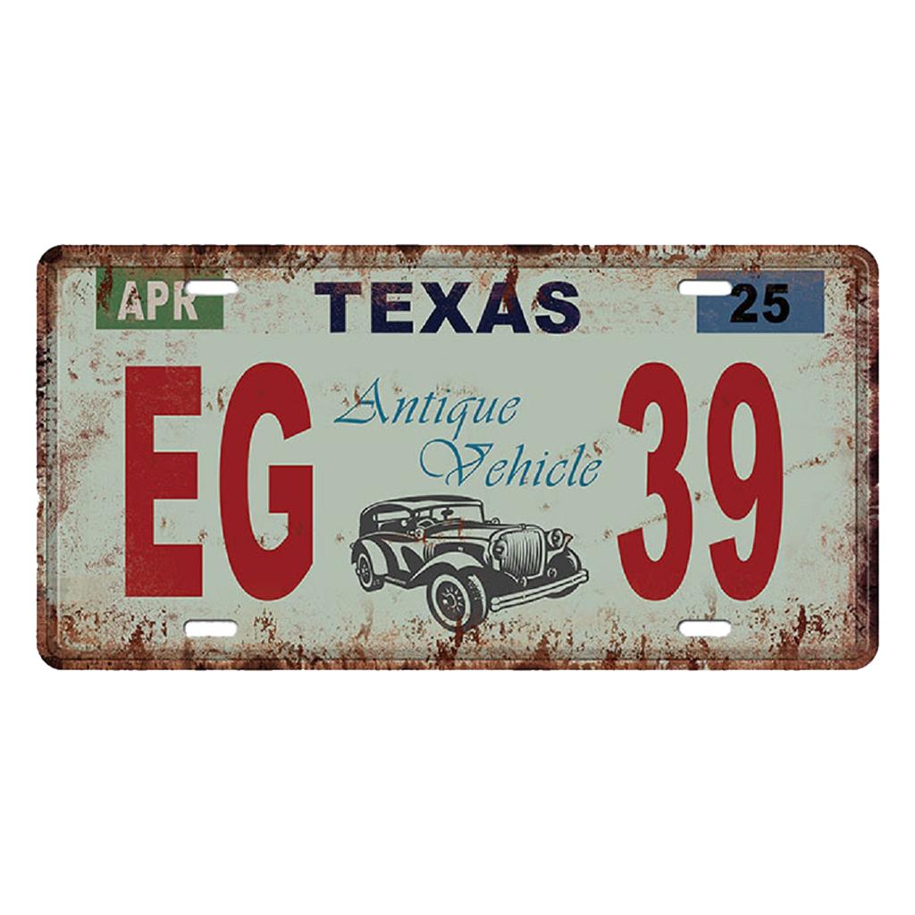 2pcs Iron painting  metal tin sign