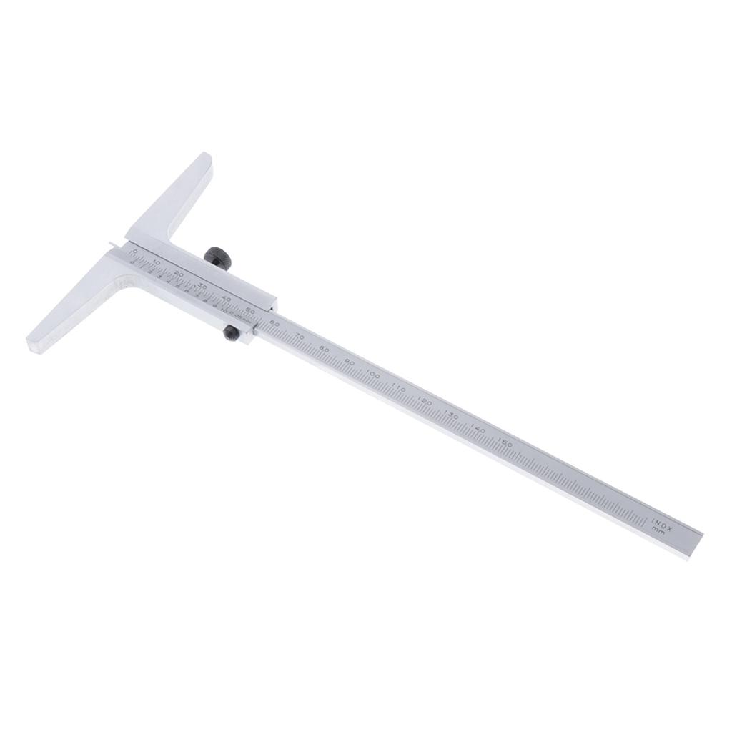 Flexible Stainless Steel Scale/Ruler/Rule w/Depth Gauge