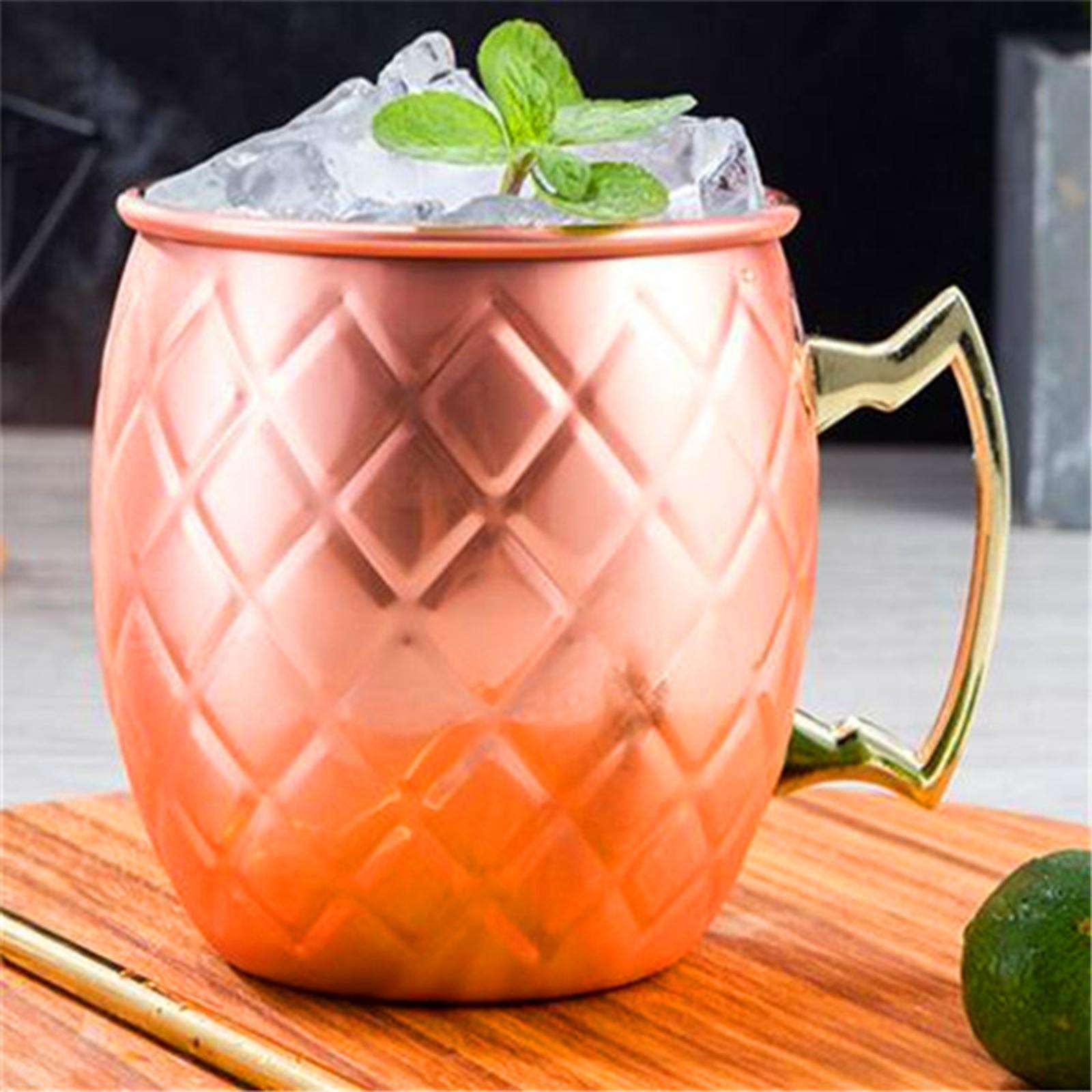 Ly uống cocktail bằng thép không gỉ, cốc uống nước có tay cầm