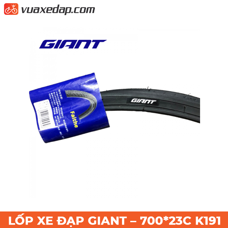 LỐP XE ĐẠP GIANT – 700*23C K191