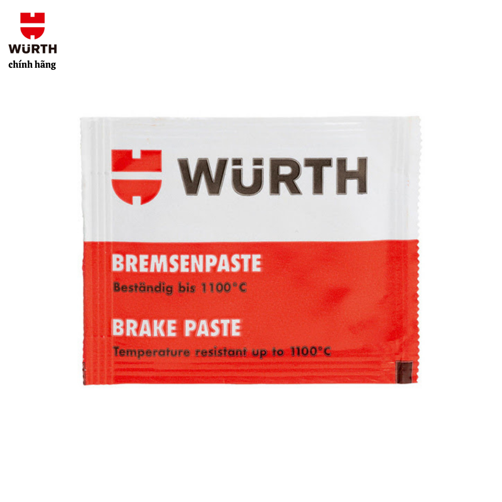 Mỡ tra má phanh WURTH Brake Paste SX Đức 5.5g