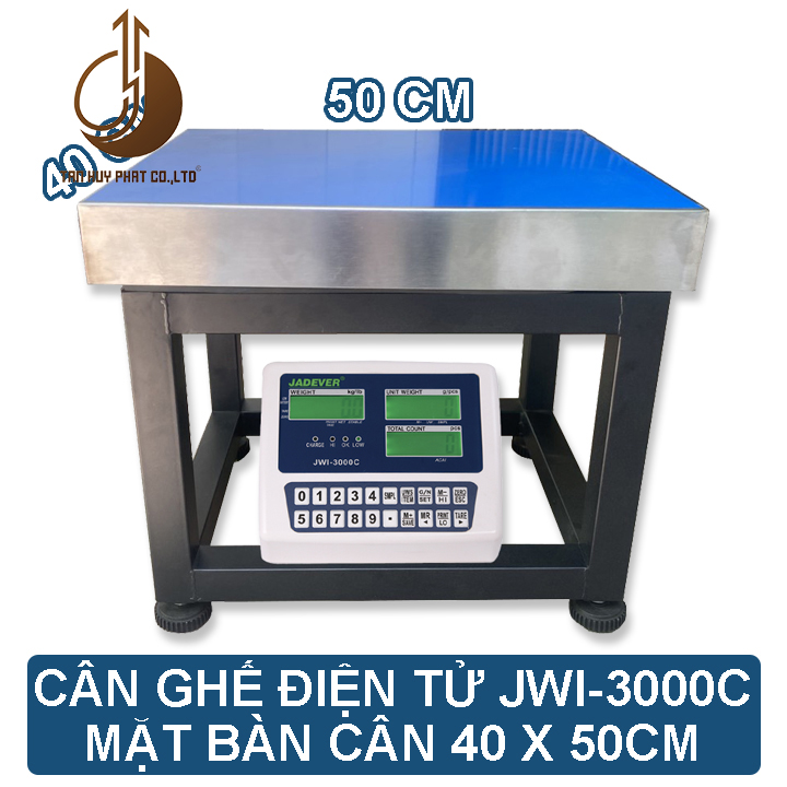 Cân Đếm Số Lượng JWI-3000C - Mặt Bàn Cân 400x500MM