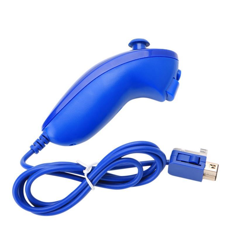 Điều khiển trò chơi video từ xa Nunchuk cho Wii 5 màu tùy chọn