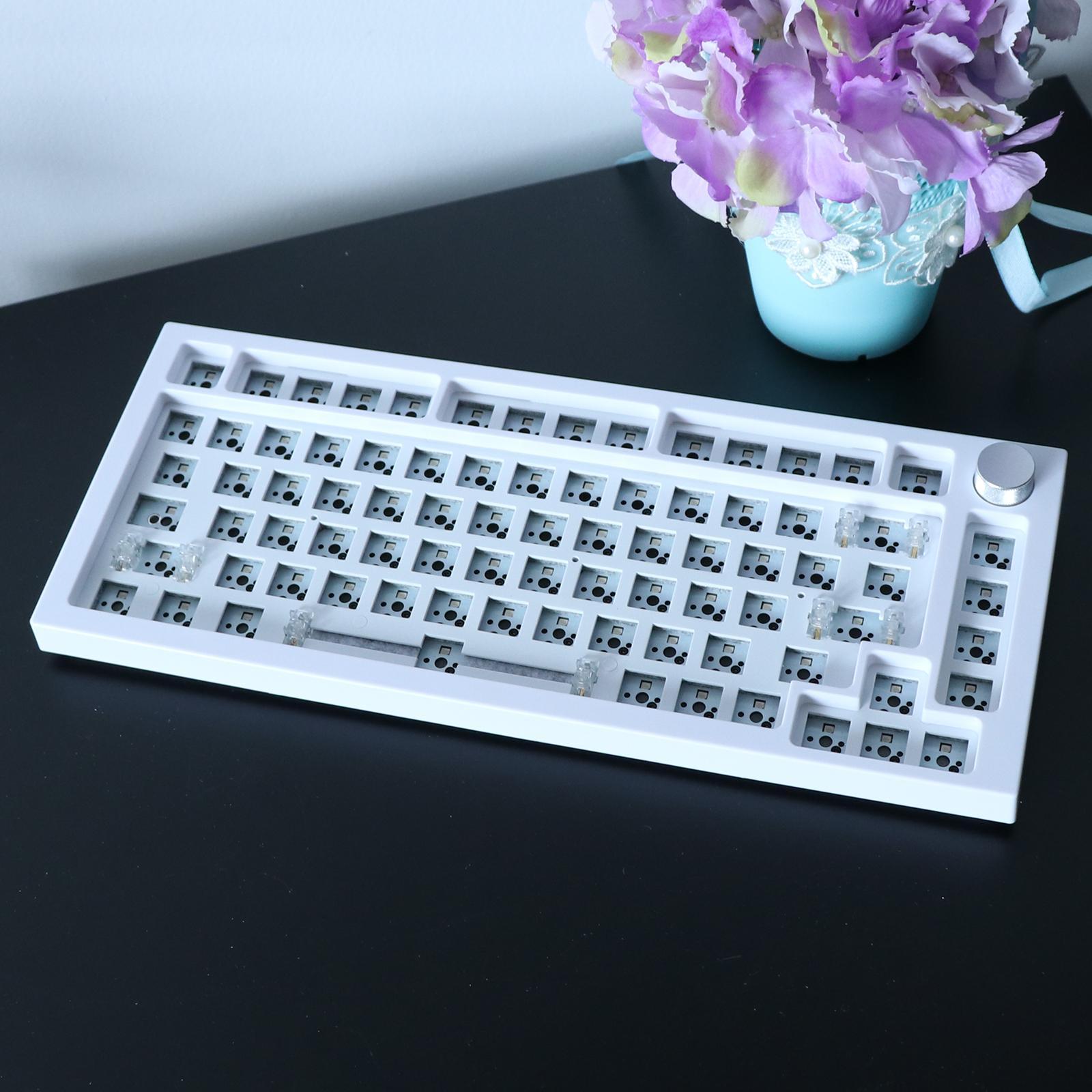 Tachiuwa 68Keys Tester68 Mechanical Keyboard Kit ,Two Modes 2.4G/Bluetooth 5.0