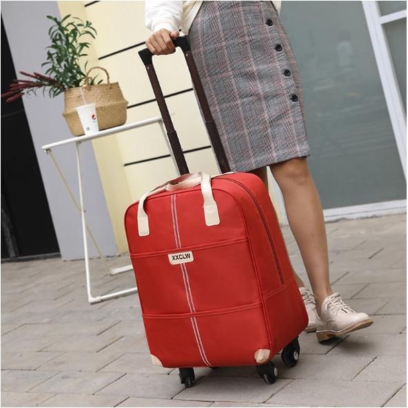 Combo Vali Và Túi Du Lịch Double Carry-On Luggage 18inch ️ FREESHIP ️