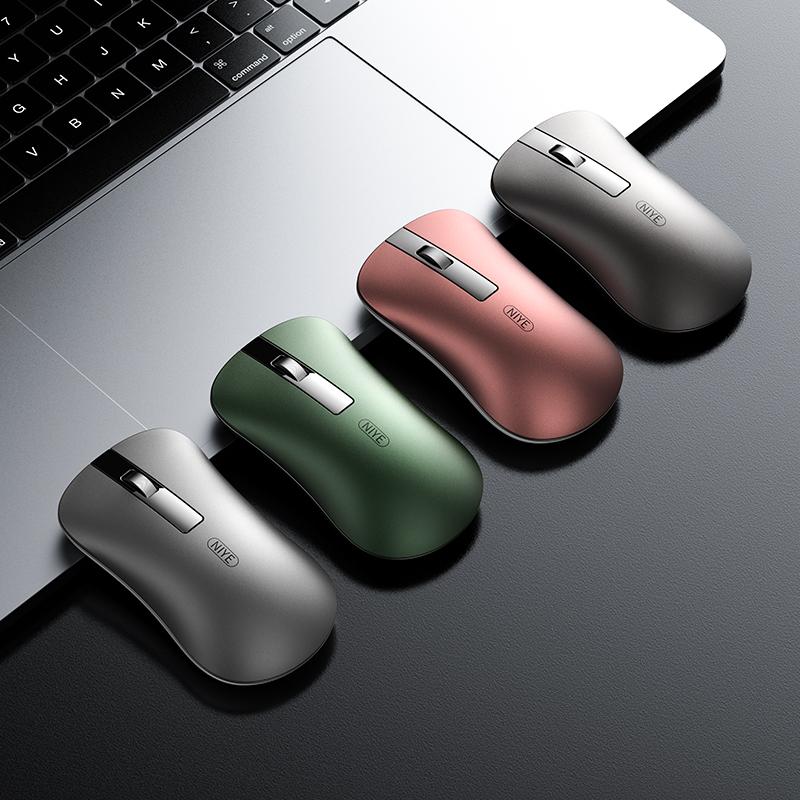 Chuột Bluetooth Không Dây 2.4GHz Chuột Cho Huawei Chuột Yên Tĩnh DPI Gaming Văn Phòng Ergonomic Cho Macbook Laptop PC