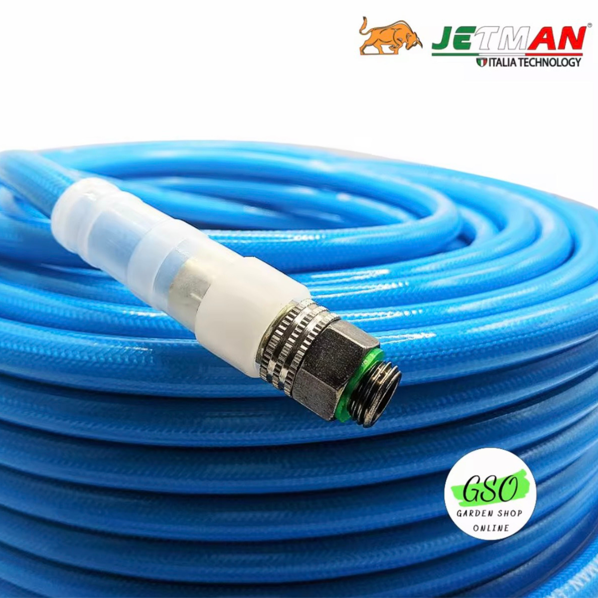 Dây phun áp lực cá sấu hiệu JETMAN - bền bỉ - chất lượng cao- dùng phun thuốc, xịt rửa xe kích cỡ 8.5MM