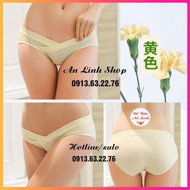 Quần Lót Cotton Co Giãn Thoải Mái Dành Cho Mẹ Bầu