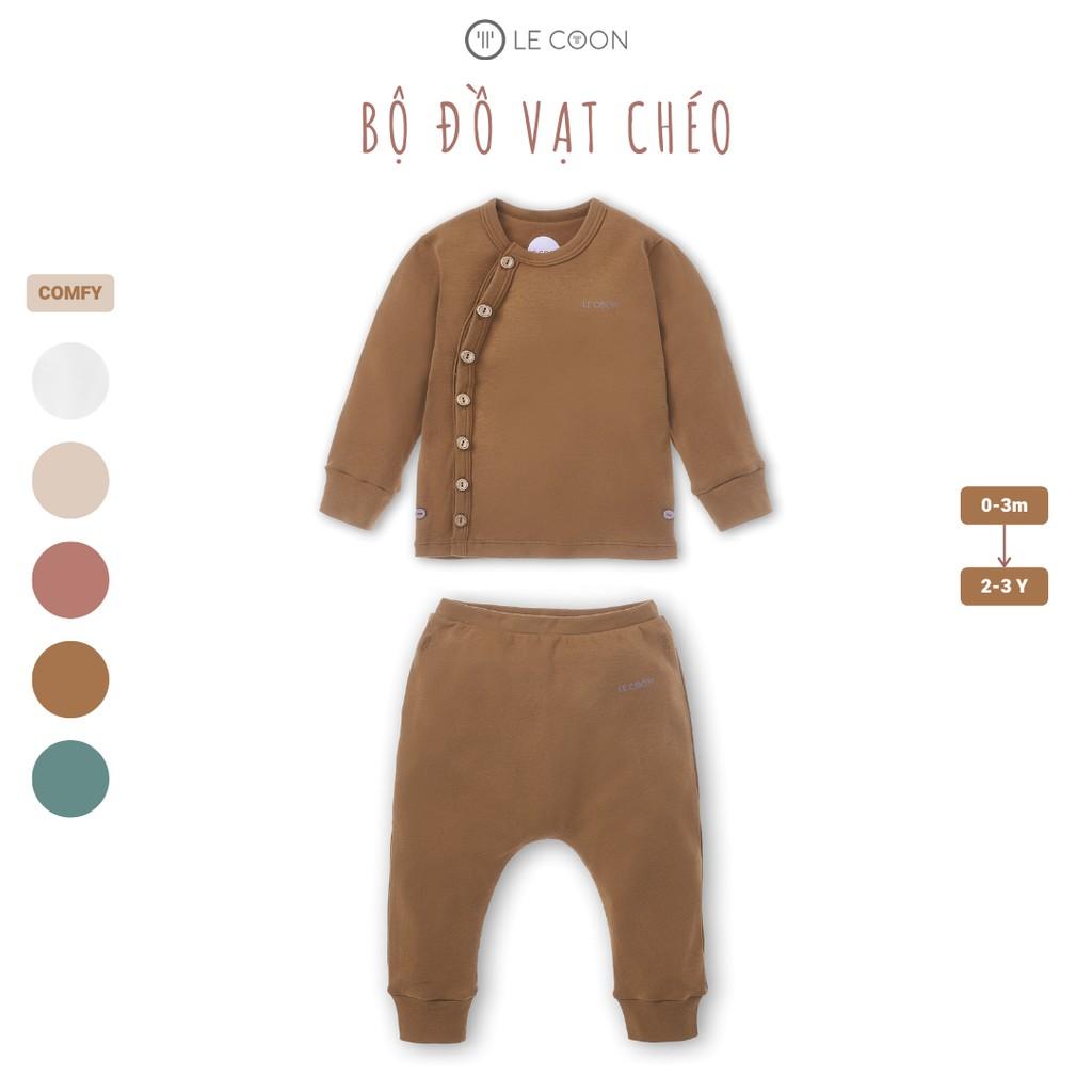 LE COON | Bộ Quần Áo Vạt Chéo | COMFY
