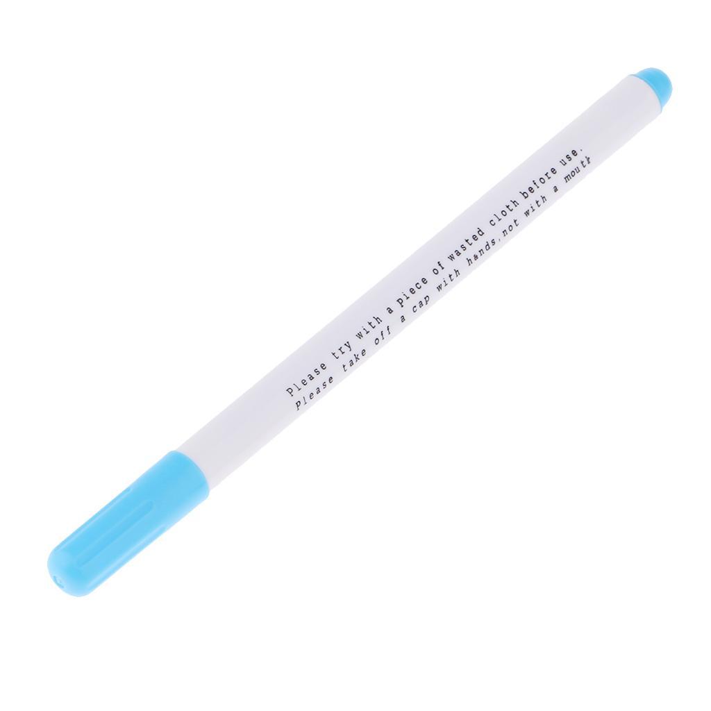 10pcs Water Erasable Soluble Pens Tailor Fabric Marker Pen Sewing Craft Blue