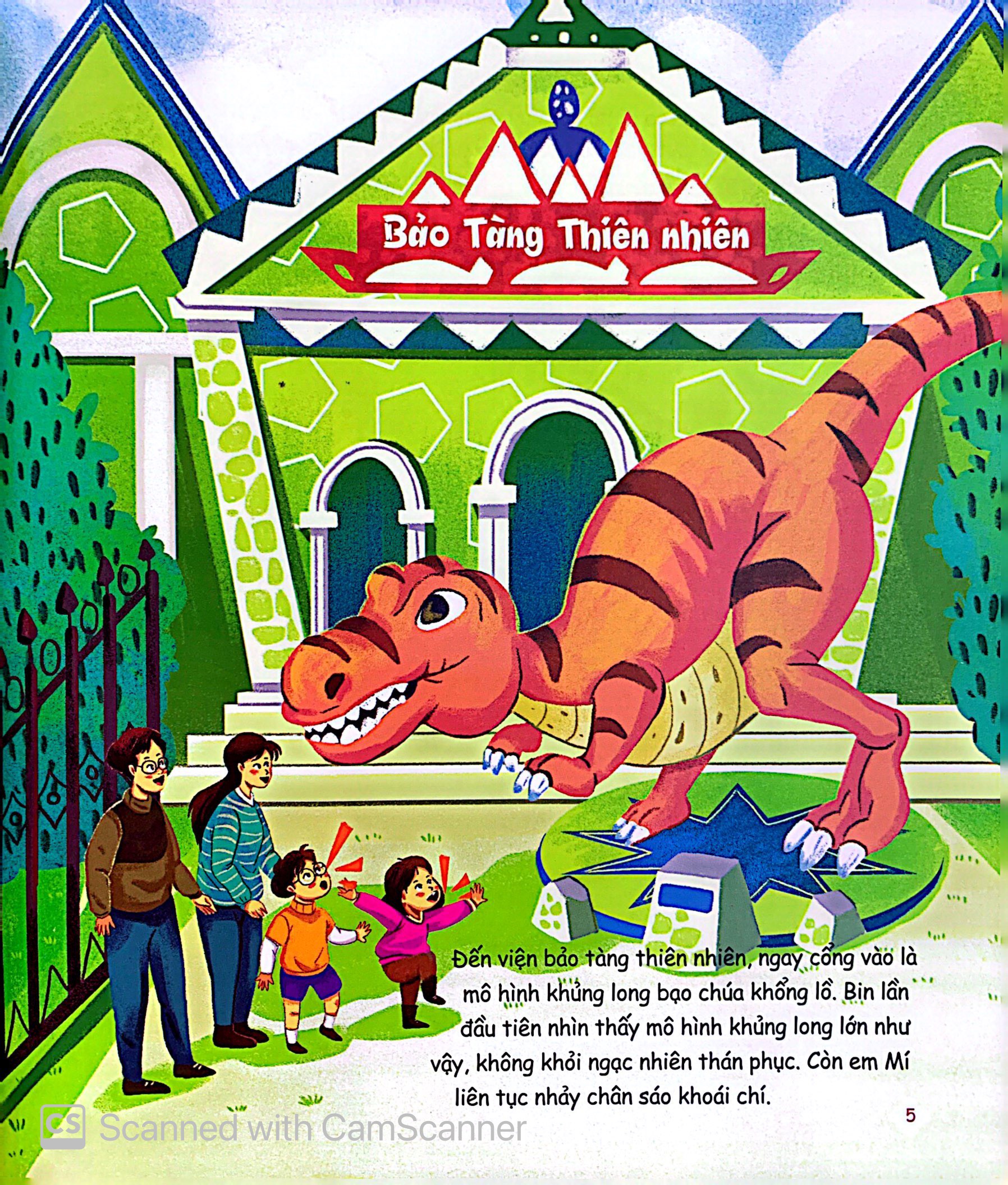 Benito - Sách thiếu nhi - Cùng bố khám phá thế giới - Bất ngờ lạc vào thời tiền sử - Linh Lan Books