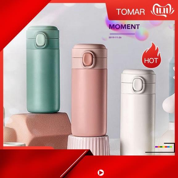 Bình Giữ Nhiệt Chân Không Từ Thép Không Gỉ Bỏ Túi Giúp Giữ Ấm Và Lạnh